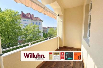 *freiwerdend* 3-Zimmer Wohnung I Loggia I Einbauküche I Keller I Fernwärme I Denkmalschutz - Leipzig Eutritzsch