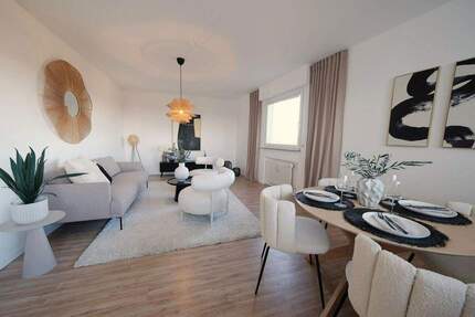 Einziehen statt renovieren: Hochwertig sanierte 3-Zimmer Wohnung mit Panorama-Blick - Schweinfurt Hochfeld-Steinberg