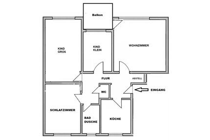 Großzügig geschnittene 4-Zimmer Wohnung in Kirchheim unter Teck - Göppingen Bruckwasen