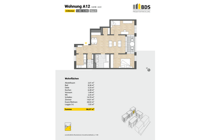 Wohnung zum Kaufen in Friedrichshafen 555.000,00 € 86.07 m²