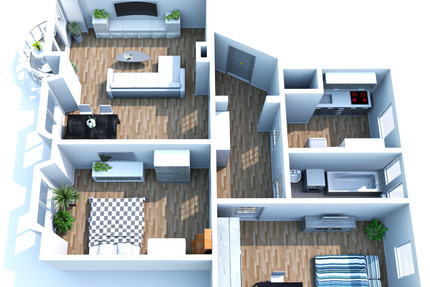 großzügige 3-Raum-Wohnung mit Balkon und KFZ-Stellplatz im Zentrum von Döbeln