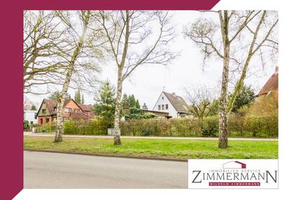 Bauplatz für Ihr Einfamilienhaus in fußläufiger Nähe zur S-Bahn Poppenbüttel! - Hamburg Sasel