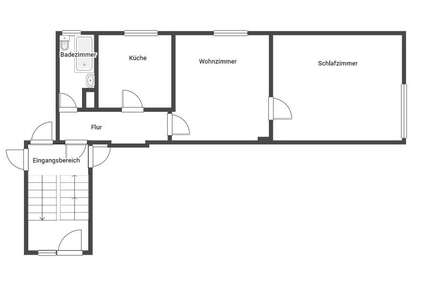 Wohnung zum Mieten in Ludwigshafen am Rhein 540,00 € 46.41 m²