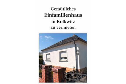 Gemütliches Einfamilienhaus in Kolkwitz zu vermieten