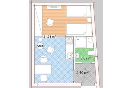 Apartment, Pendlerzimmer, Monteurwohnung, Firmenunterkunft - Zwingenberg