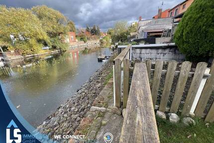 Traumhaftes Wassergrundstück mit Wohnhaus in Rathenow