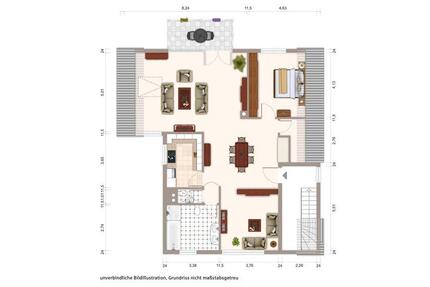 Wohnung, 3,5 Zimmer, Ditzingen-Hirschlanden