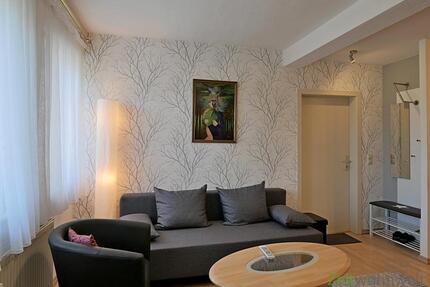 (EF0669_M) Jena: Isserstedt, möblierte 2-Zimmer-Wohnung im Obergeschoss, WLAN, PKW-Stellplatz