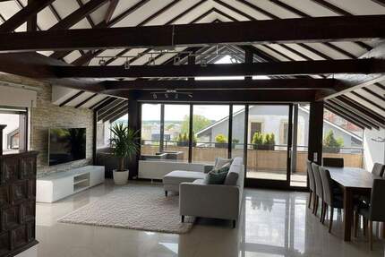 Dachgeschosswohnung mit viel Licht und Aussicht - Bad Rappenau