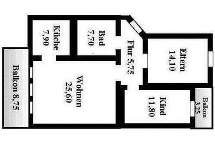 3 ZKB nähe Gartenschau, Provisionsfrei zu vermieten - Kaiserslautern Engelshof