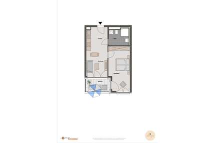 Wohnung zum Mieten in Langen 850,00 € 52.26 m²