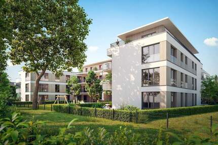 Intelligentes Wohnkonzept, großzügiger Süd-Balkon, direkt am Marienbergpark, KfW 40 EE - Nürnberg Großreuth h d Veste