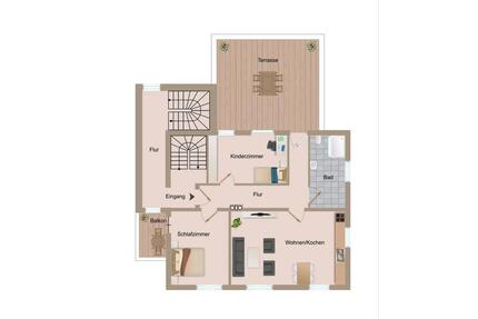 3 -Zimmerwohnung mit großer Terrasse zu vermieten - Friedberg (Hessen)