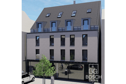 Exklusive 2-Zimmer-Neubauwohnung mit Einbauküche im Herzen von Gunzenhausen