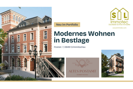 Wohnung zum Mieten in Crimmitschau 1.045,00 € 110 m²