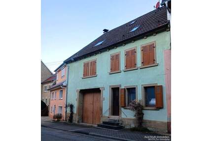 Vielseitiges Sandsteinhaus von 1897 mit Hof & Scheune + Grundstück Ideal für Hand- u. Heimwerker - Eppingen / Mühlbach