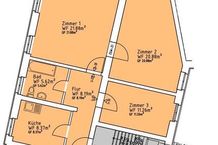 Wohnung zum Mieten in Mittenwalde 924,00 € 77 m²
