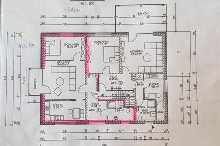 Helle 2 Zimmer Wohnung mit Balkon in Twist Bült - Lingen (Ems)