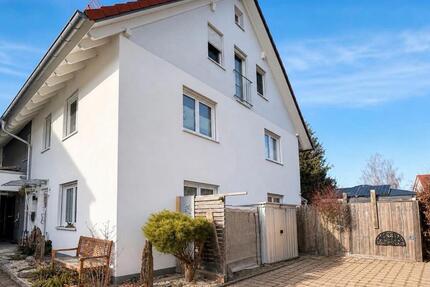 Reiheneckhaus statt Wohnung: ca. 139 m², Garten, - Bergatreute