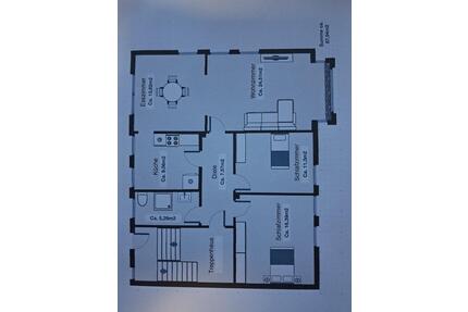 3,5 Zi Whg. zum 01.05.26 in Bersenbrück zu vermieten