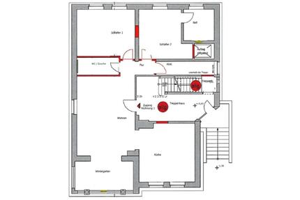 Hochwertig sanierte Wohnung einer Altbauvilla in Bückeburg