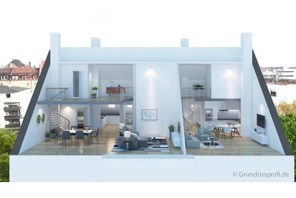 Dachgeschoss zum Ausbauen - 100.000,00&nbsp;EUR Kaufpreis, ca.&nbsp; 140,00&nbsp;m&sup2; in Nürnberg (PLZ: 90439) Sankt Leonhard