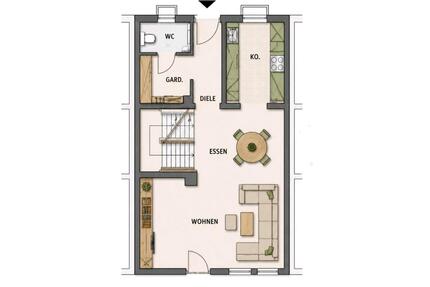 Familienhaus mit Südwestgarten & Garage - Schweinfurt Haardt