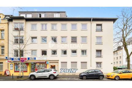 3-Zimmer-Dachgeschosswohnung mit Loggia, Gäste-WC und Spitzboden in Köln-Humboldt-Gremberg