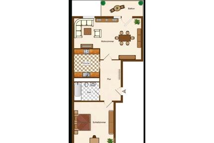 2 Zi-Whng in der Hans-Sachs-Straße ab sofort verfügbar - Cottbus
