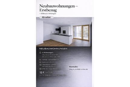 Neubauwohnungen- Erstbezug - Albbruck- Birkingen