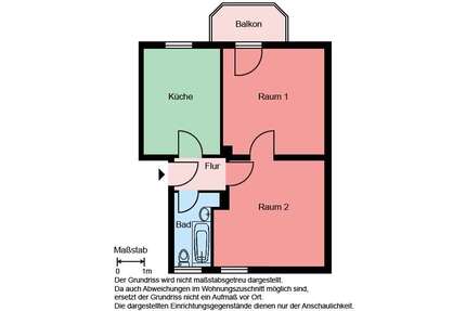 Wohnung zum Mieten in Castrop-Rauxel 459,00 € 52.05 m²
