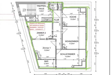 Wohnung in der Innenstadt - 615,00&nbsp;EUR Kaltmiete, ca.&nbsp; 73,00&nbsp;m&sup2; in Meinerzhagen (PLZ: 58540)