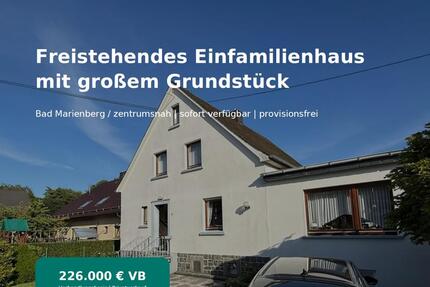 Einfamilienhaus in ruhiger Lage in Bad Marienberg - Bad Marienberg (Westerwald)