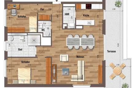 Wohnung zum Mieten in Mönchengladbach 1.620,00 € 113 m²