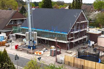 K 594 - Neubauprojekt in Lingen-Damaschke! Vier Einheiten mit vier separaten Eingängen in familiärer Umgebung! - Lingen (Ems)