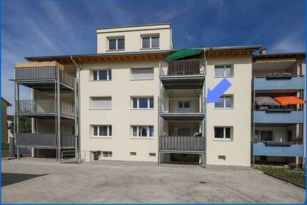 Attraktive, schöne 4 Zimmer Wohnung mit Balkon im 1.OG in Radolfzell - bezugsfrei, KFW 55 ! - Radolfzell am Bodensee