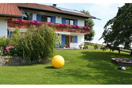 Ferienwohnung mit Bergblick auf die Allgäuer Alpen + Gästekarte - Bernbeuren
