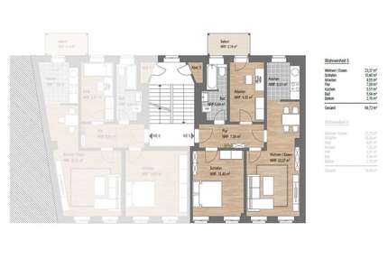 Wohnung zum Kaufen in Leipzig 190.830,00 € 68.72 m²