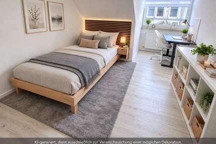 Wohnung zum Mieten in Mannheim 499,00 € 17 m²