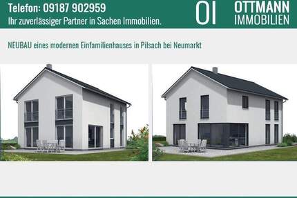 NEUBAU eines modernen und großzügigen Einfamilienhauses - Pilsach Eschertshofen