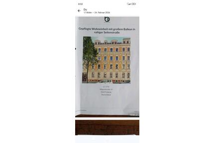 Schöne Wohnung mit Balkon in beschaulicher Seitenstraße - Leipzig Altwest