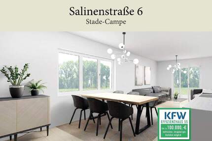 Befristetes KfW-Förderdarlehen: 4-Zimmer-Neubauwohnung mit cleverer Raumaufteilung - Stade