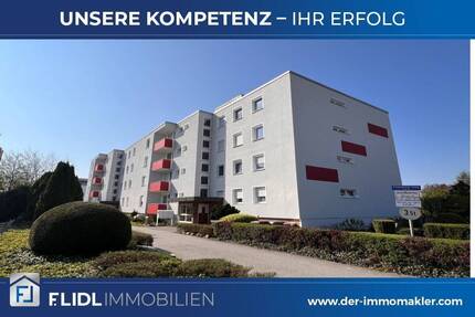 Kleine 2 Zimmer Eigentumswohnung im 2. Stock mit Südbalkon in Ruhstorf an der Rott