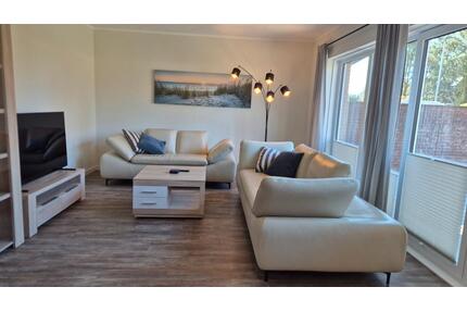 Ferienwohnung Meerzeit Lastminute 28.4. bis 14.5.26 noch frei Büsum bis 4 Pers. 2 Schlafzimmer Fahrradgarage PKW Stellplatz Terrasse