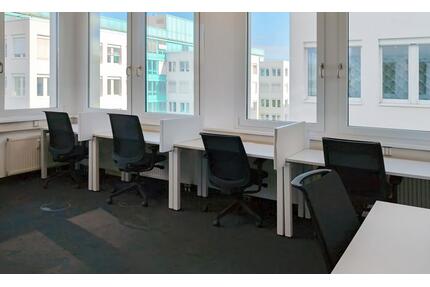 Coworking-Bereich in REGUS STEP Stuttgart Engineering Park