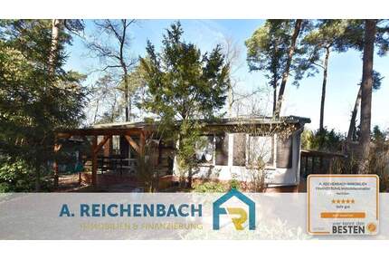 Freizeitbungalow auf Eigentumsland in der Waldsiedlung Wellaune zu verkaufen! - Glaucha Mörtitz