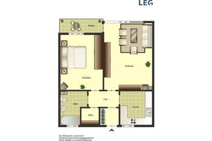 Wohnung zum Mieten in Hilden 589,00 € 51.99 m²