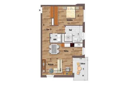 Wohnung zum Mieten in Mönchengladbach 1.000,00 € 72 m²
