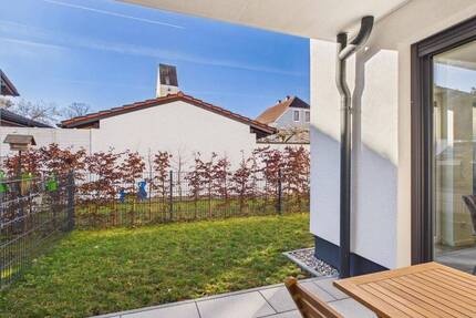 Modernes Erdgeschossglück mit Privatgarten und Tiefgaragenstellplatz - Höhenkirchen-Siegertsbrunn