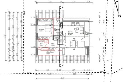 Neue gemütliche Dachgeschosswohnung mit Balkon mit Gestaltungsmög - Möhnesee